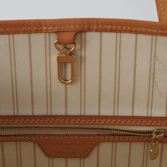 LOUIS VUITTON Brown Damier Neverfull PM Tote Bag - Picture 8 of 10